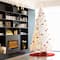 10ft. Pre-Lit White Slim Artificial Christmas Tree, Warm White Lights
